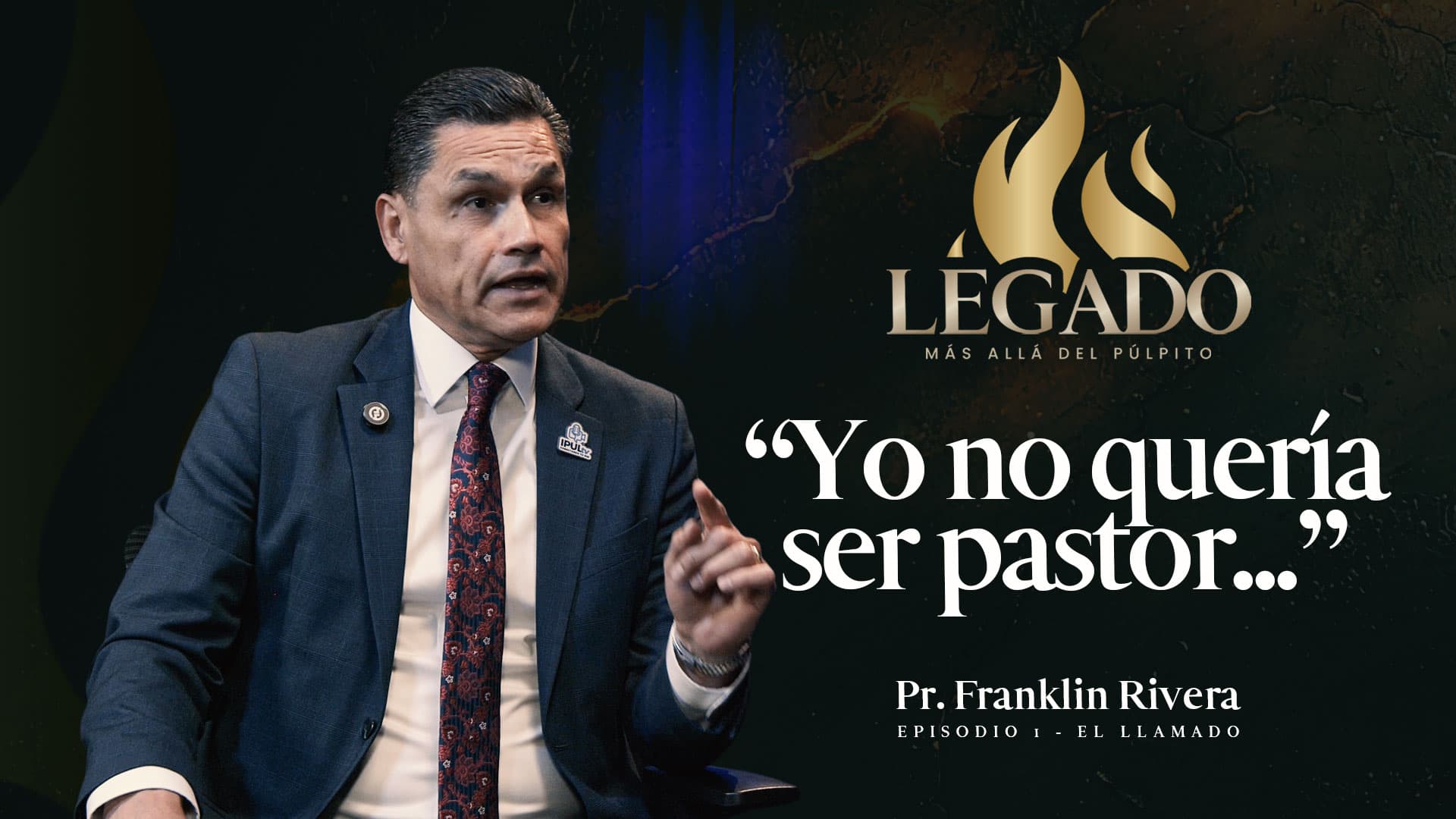 Pr. FRANKLIN RIVERA | «Yo no quería ser pastor» | Parte 1